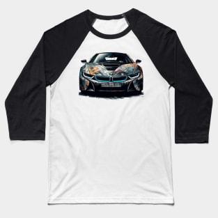 BMW i8 Baseball T-Shirt